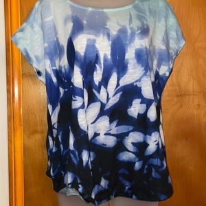 Shades of blue T shirt